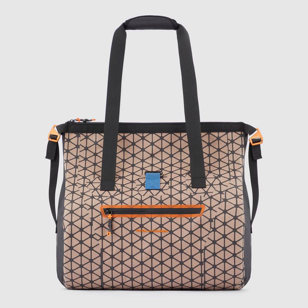 Piquadro waterproof duffel bag with latch roll top, Prezzo Ridotto