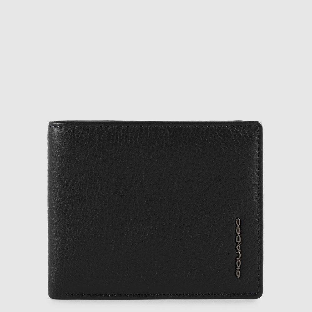 Piquadro Men’s wallet with coin case, credit card facility, Moda