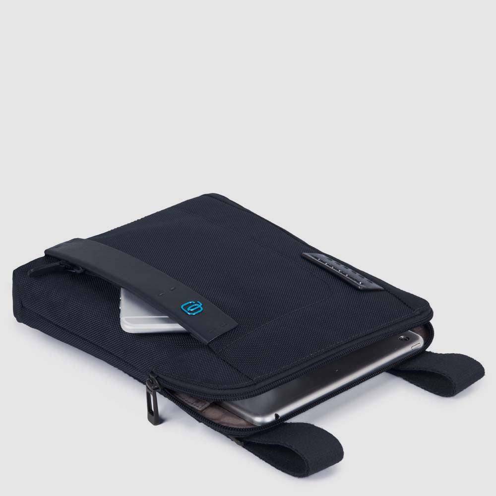 Piquadro Organised pocket cross-body bag for IPad®Air Presa