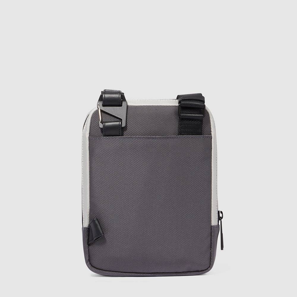 Piquadro iPad®mini pocket crossbody bag in recycled fabric In Vendita