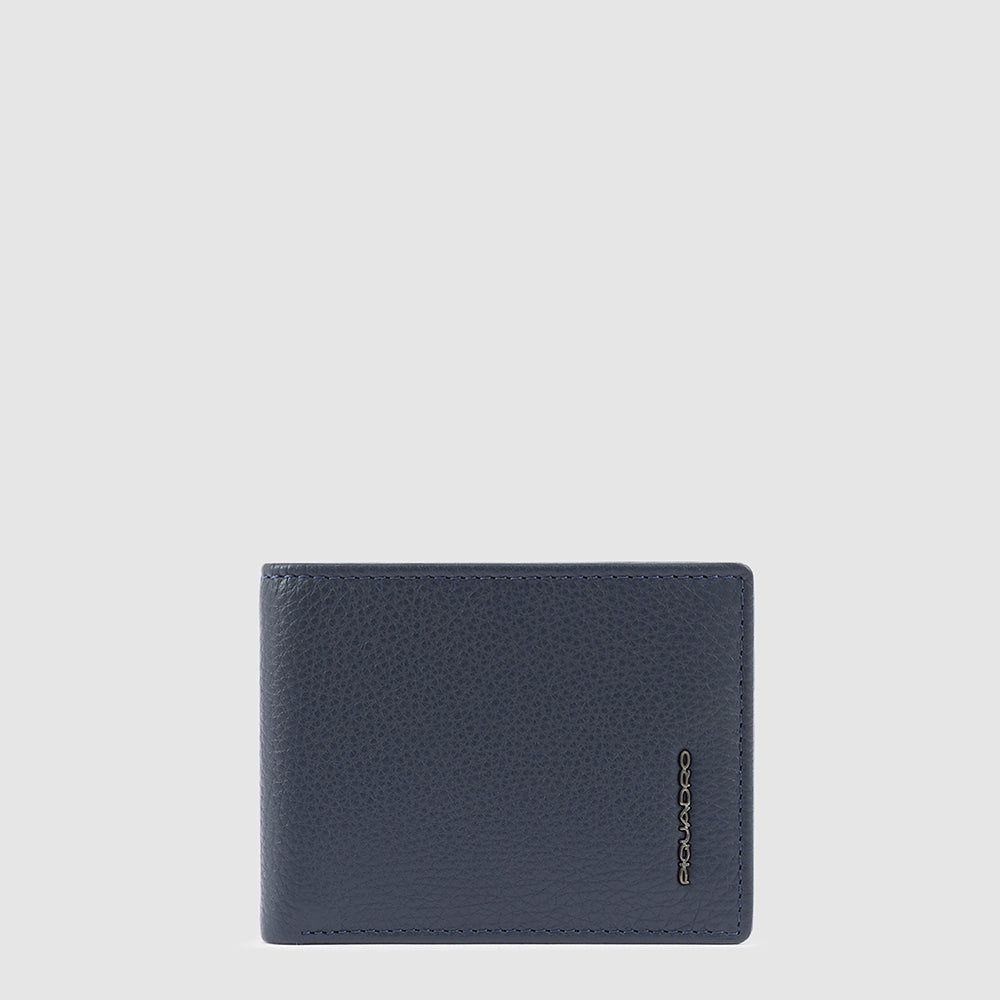 Piquadro Men’s wallet with flip ID window Saldi Di Fabbrica