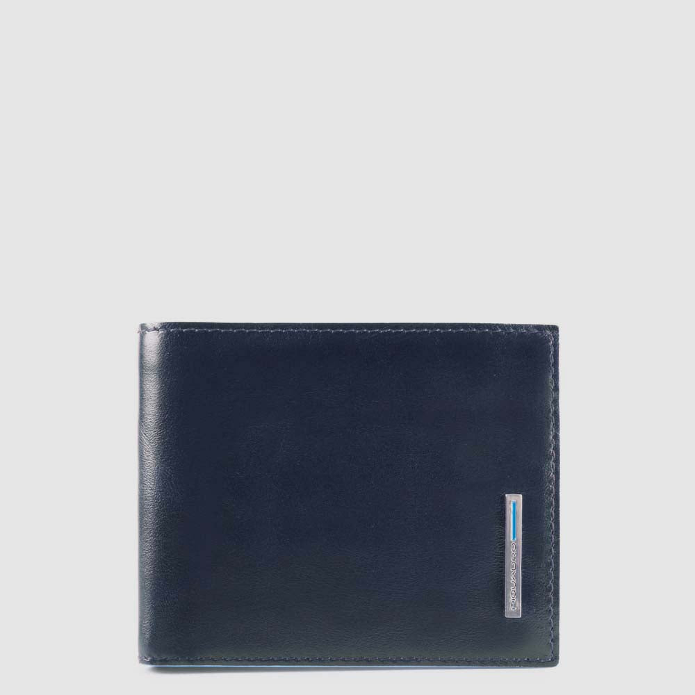 Piquadro Men’s wallet with coin case, credit card facility Vendite Flash