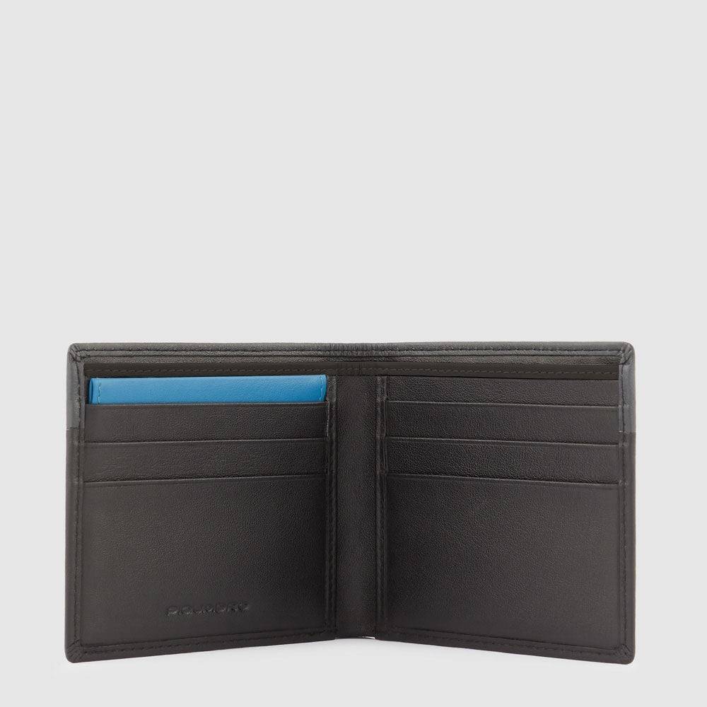 Piquadro Men’s wallet with removable document facility Italy