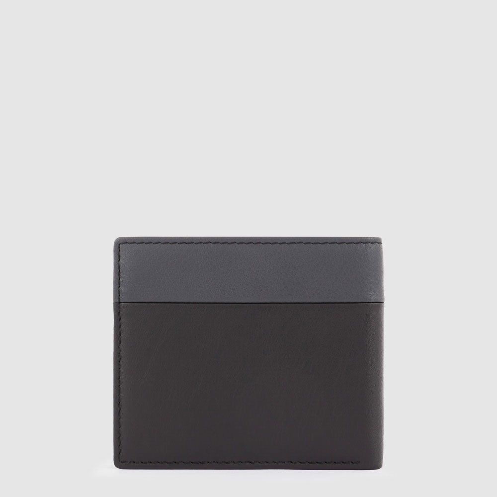 Piquadro Men’s wallet with removable document facility Italy