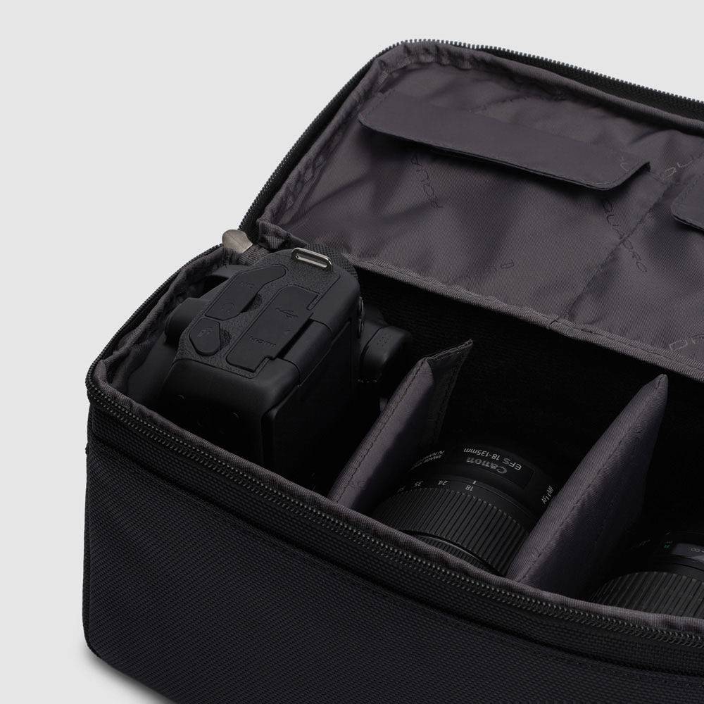 Piquadro Camera bag in recycled fabric In Linea
