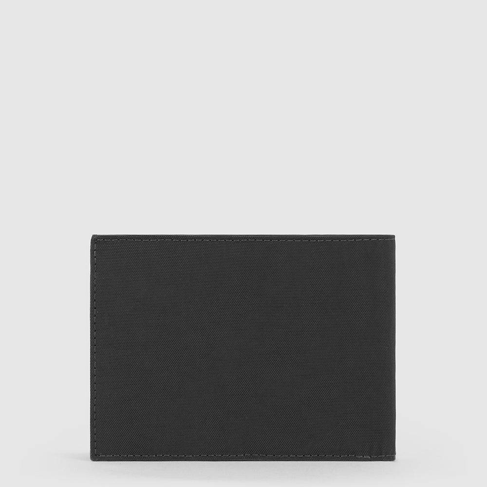 Piquadro Men’s wallet in recycled fabric Pezzi Unici