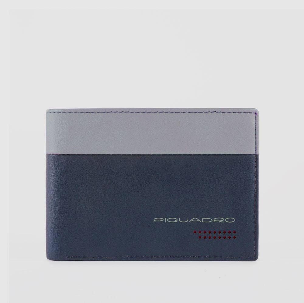 Piquadro Men’s wallet with coin pocket Qualità Garantita