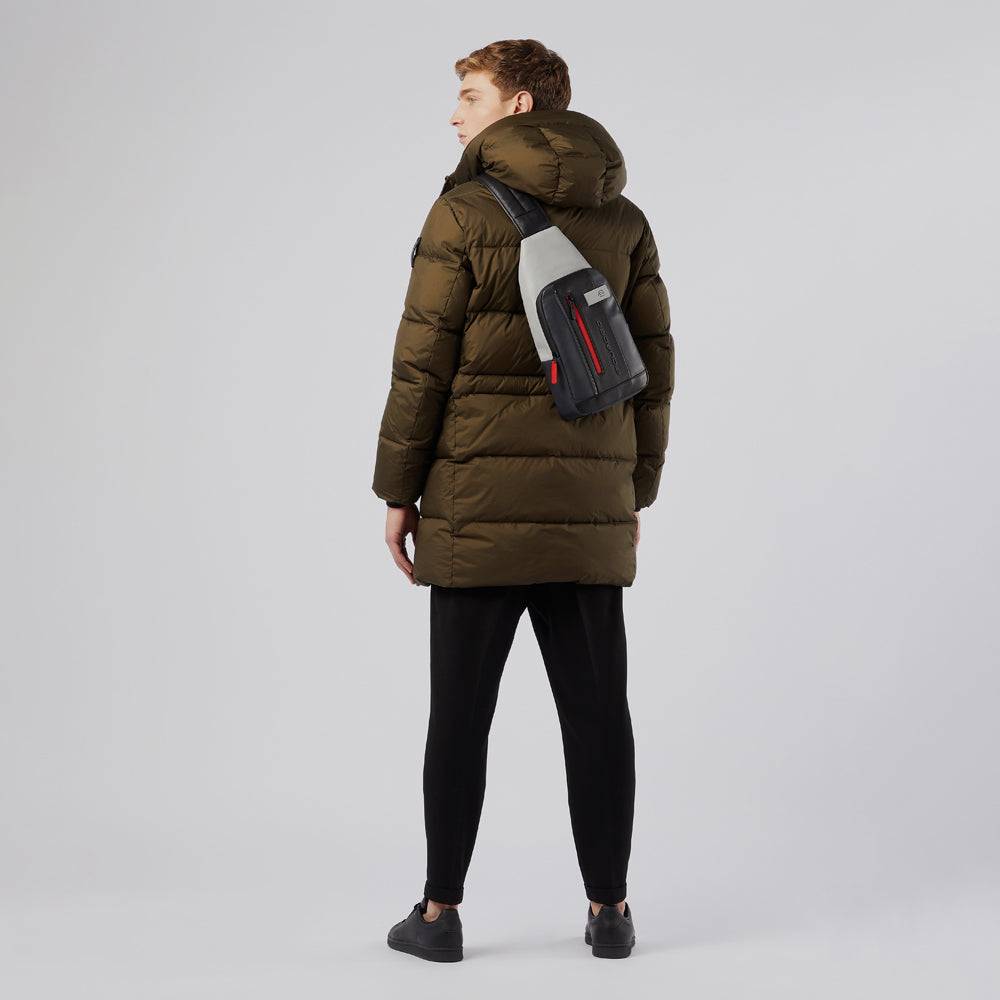Piquadro Mono sling bag with LED light Shopping Online