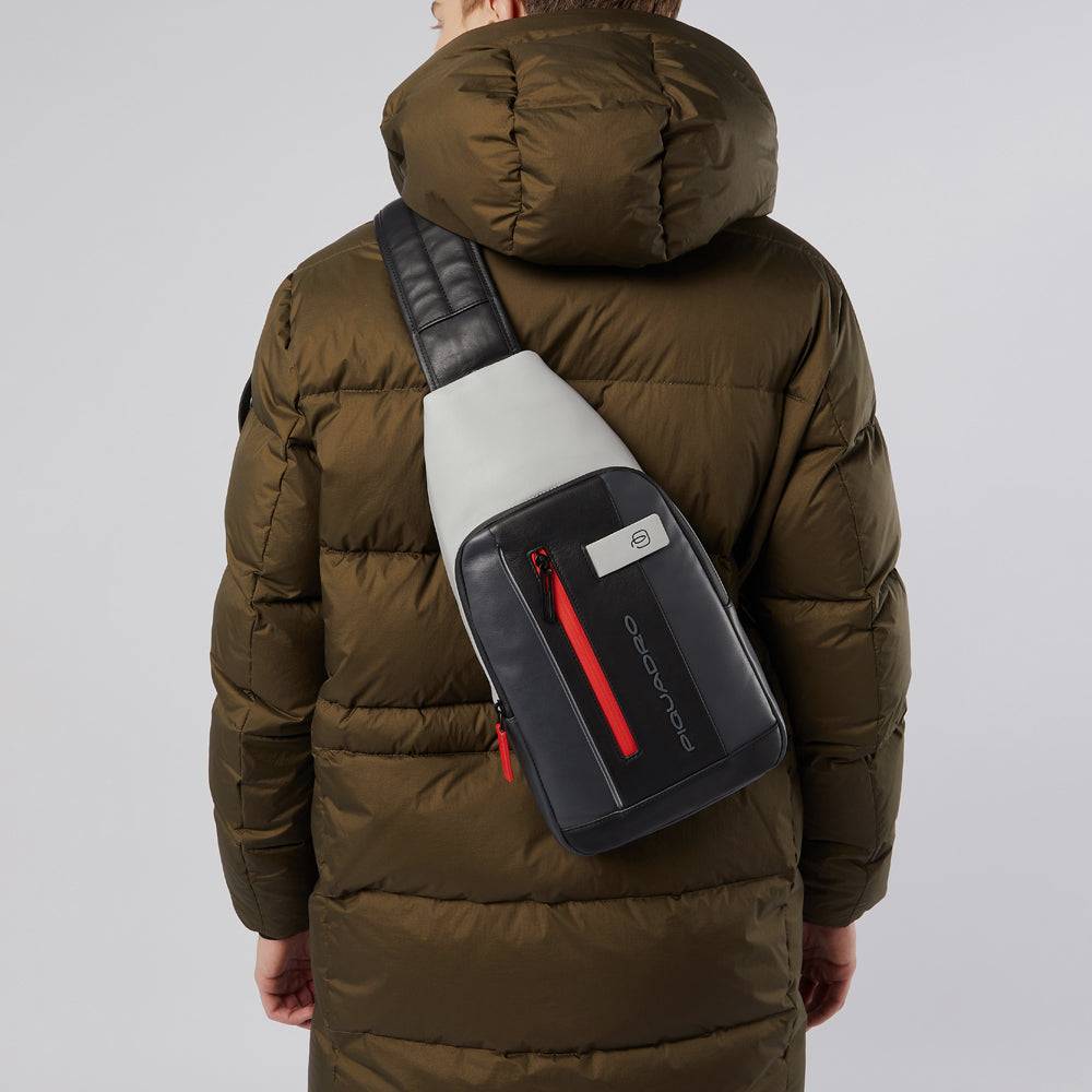 Piquadro Mono sling bag with LED light Shopping Online