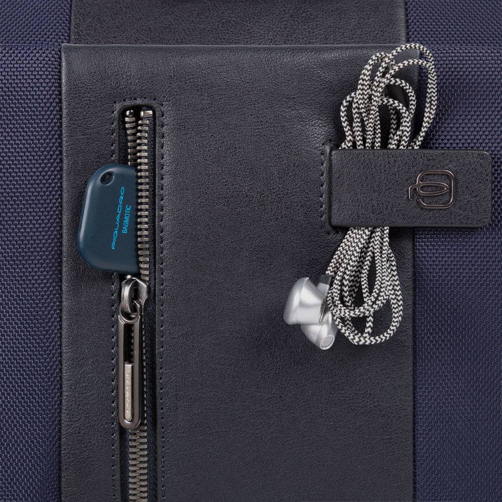 Piquadro Latop messenger bag 14" Vendita Economica