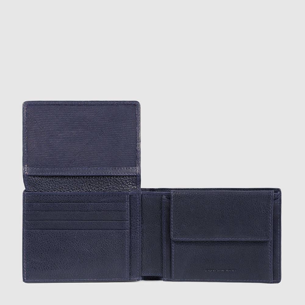 Piquadro Men’s wallet with flip up ID window Italy