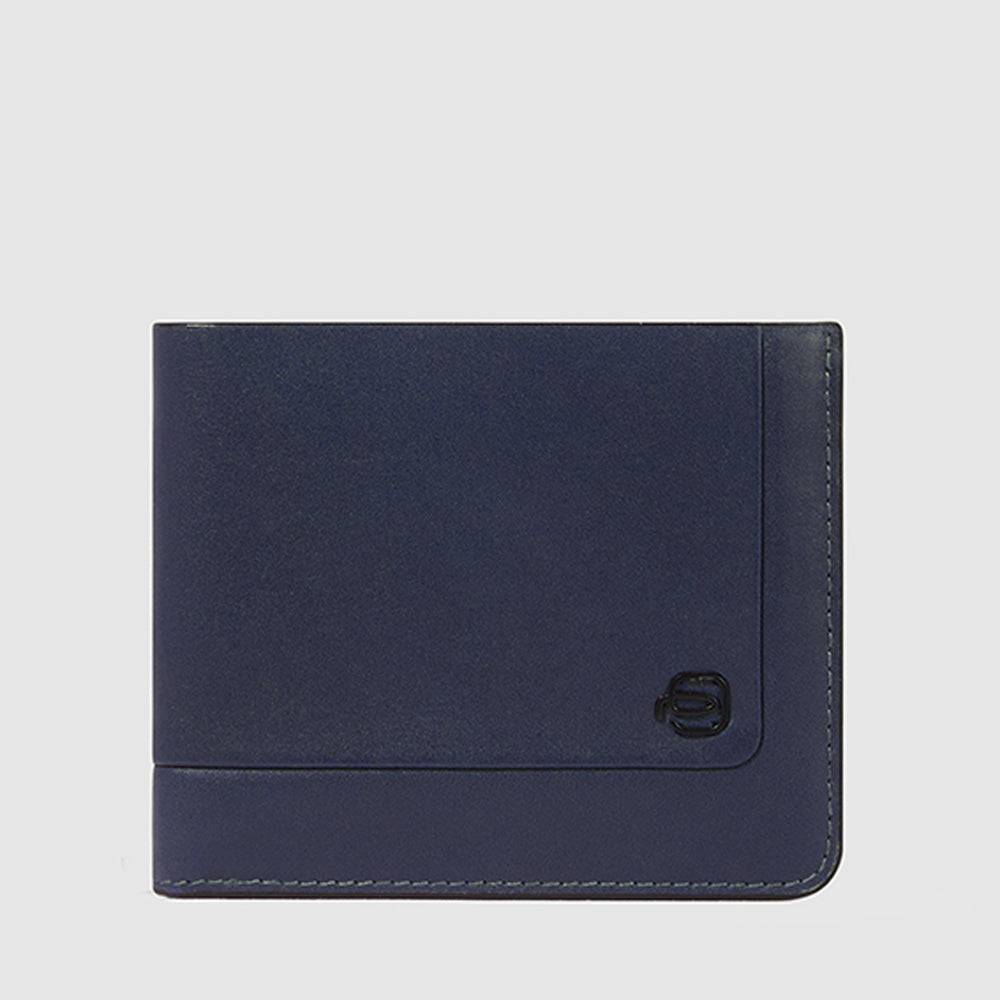 Piquadro Men’s wallet with removable document facility In Linea