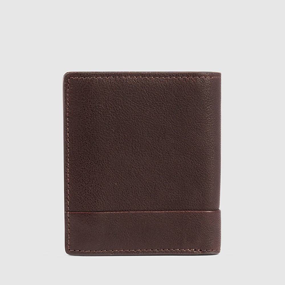 Piquadro Vertical men’s wallet with coin pocket Promozione