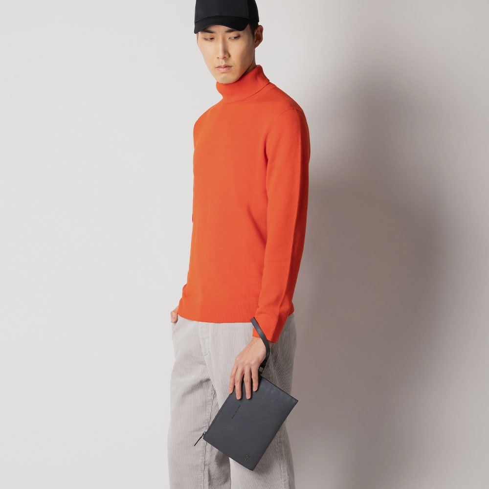 Piquadro Slim iPad®mini men’s clutch Qualità Garantita