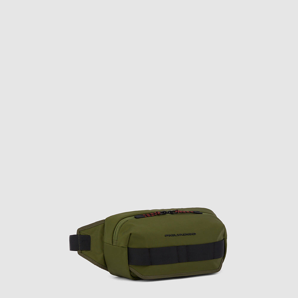 Piquadro waist bag in recycled fabric Consegna Veloce