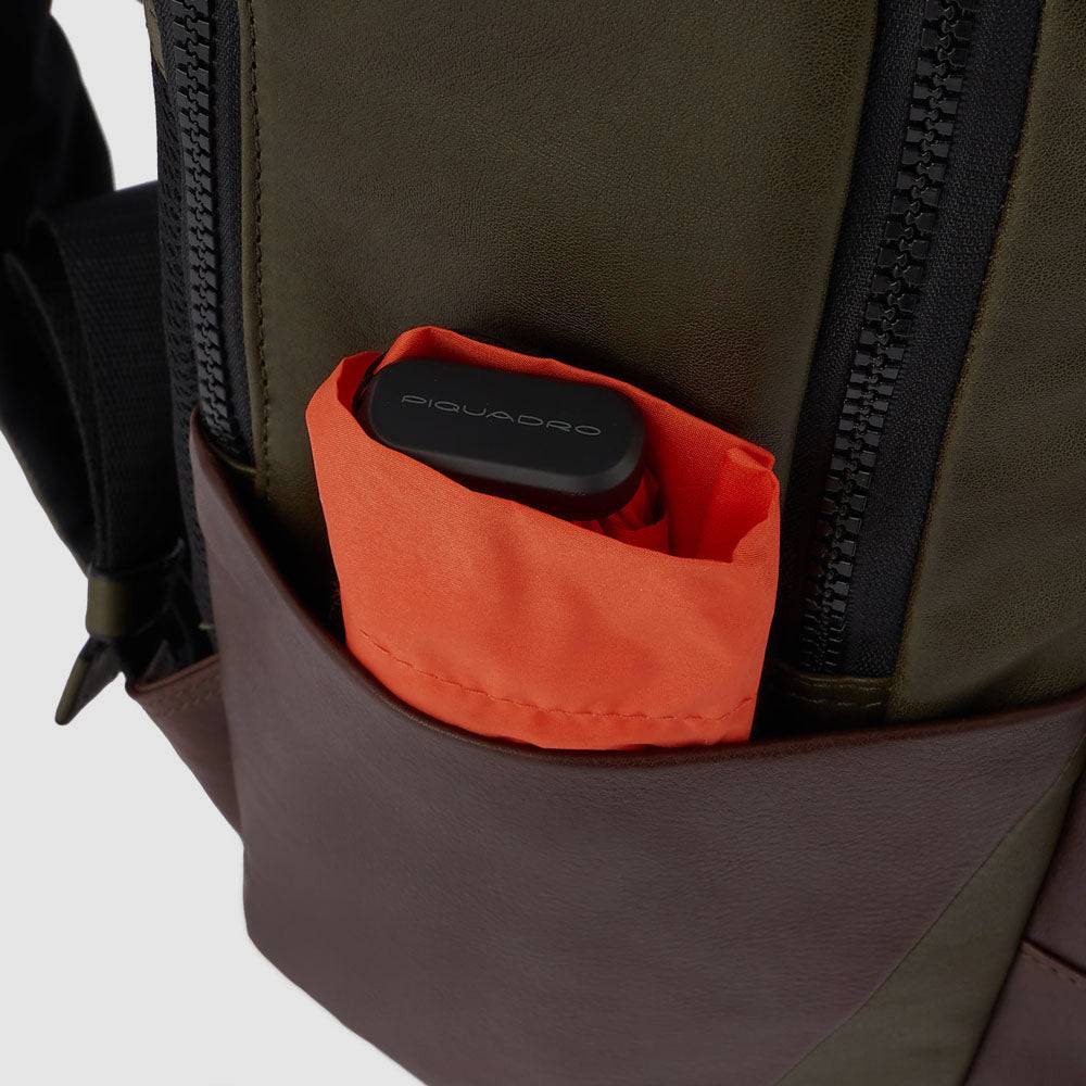Piquadro Backpack with computer sleeve 14" Sottocosto