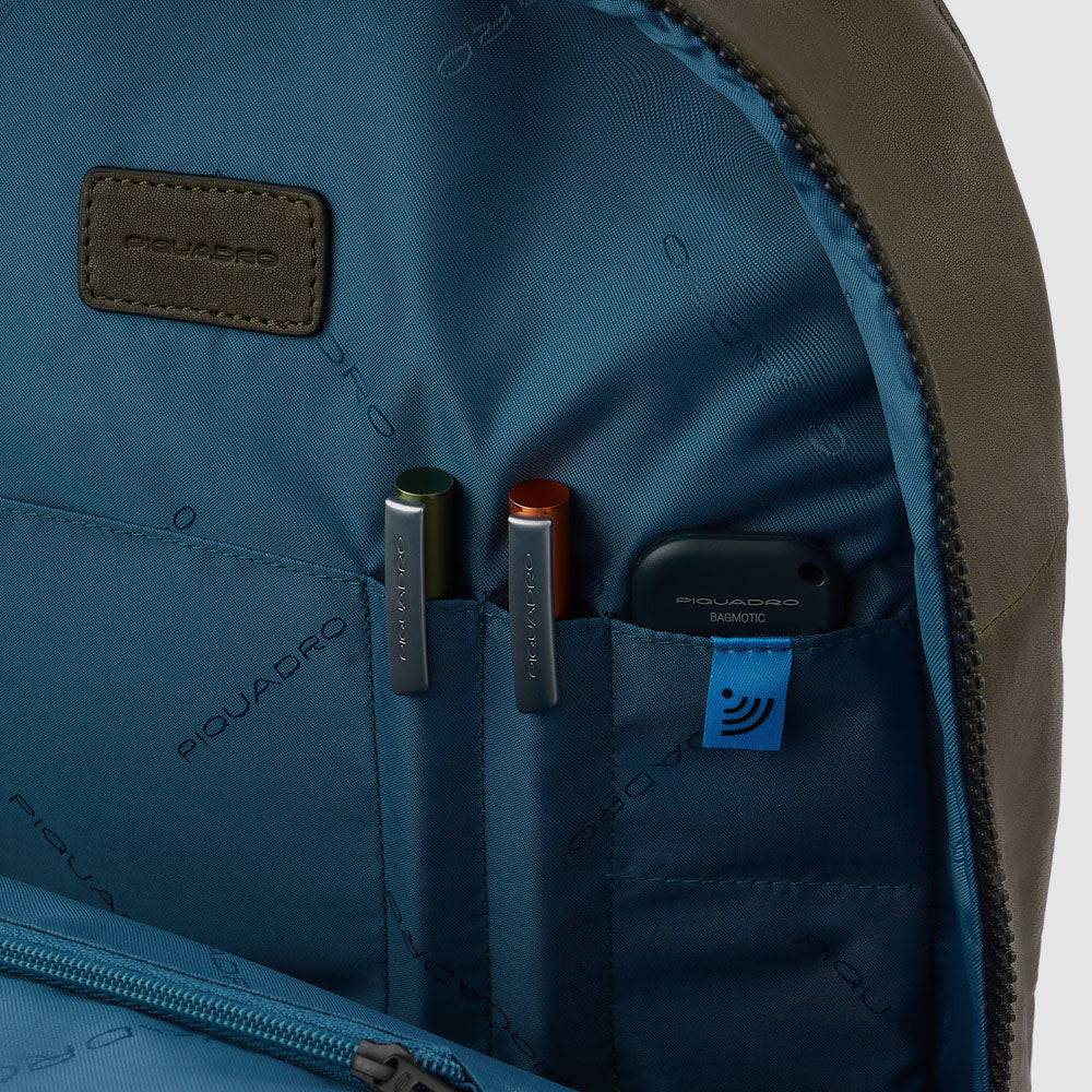 Piquadro Backpack with computer sleeve 14" Sottocosto