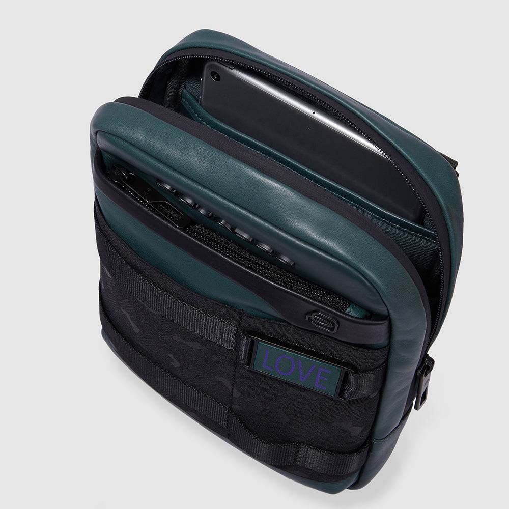 Piquadro Personalizable, modular iPad®mini crossbody bag Economico