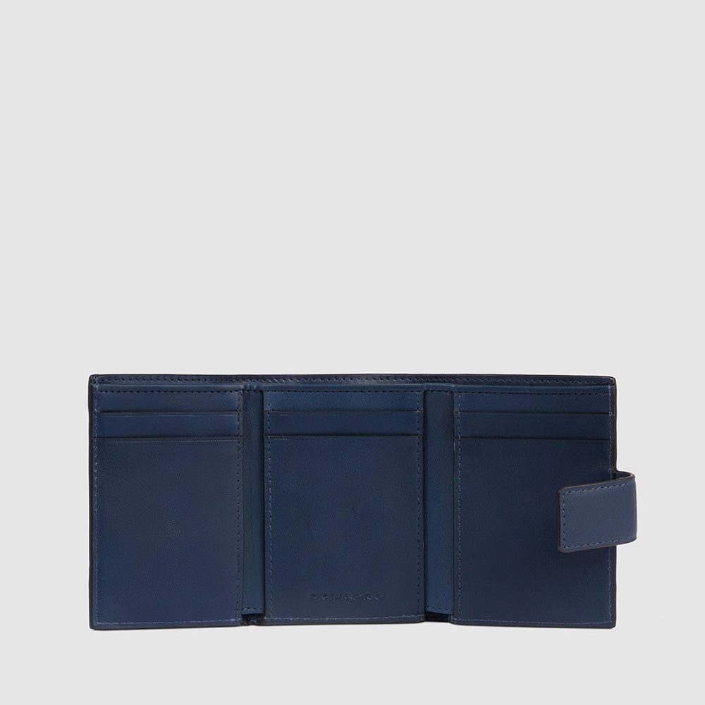 Piquadro Pocket trifold men's wallet with money pocket Hotsell