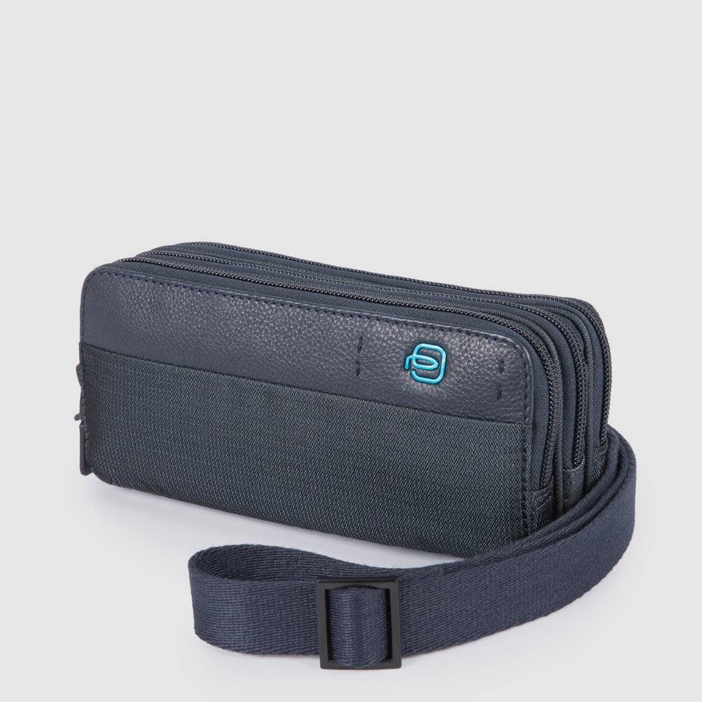 Piquadro Case with three dividers and wrist strap Vendita Economica