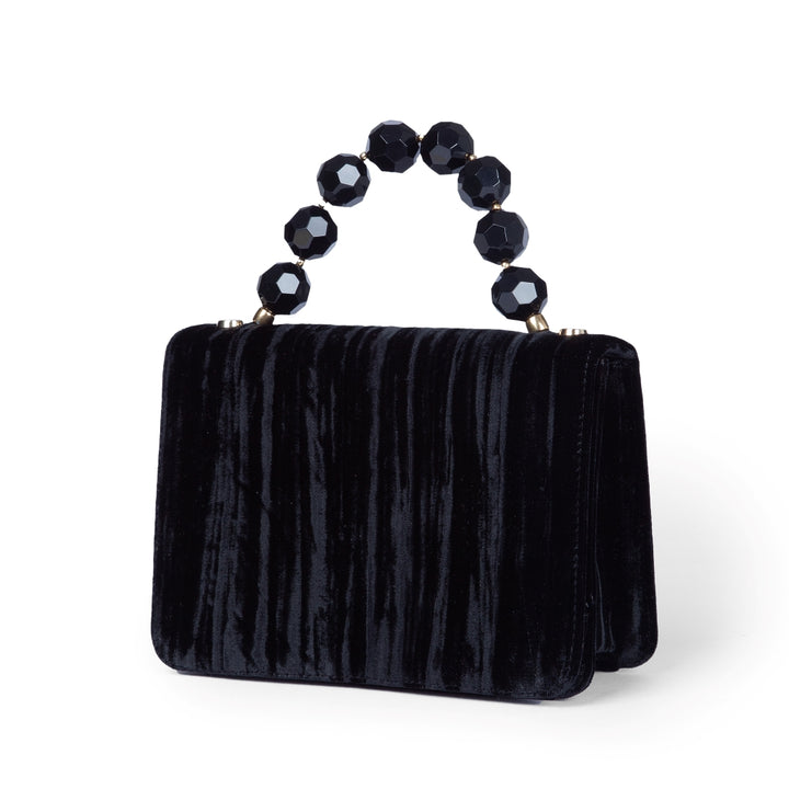 Roberta Gandolfi Sirenetta Mini Velluto Plissè e manico gioiello 2025