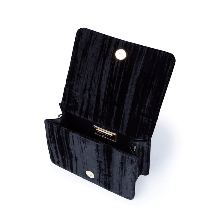 Roberta Gandolfi Sirenetta Mini Velluto Plissè e manico gioiello 2025