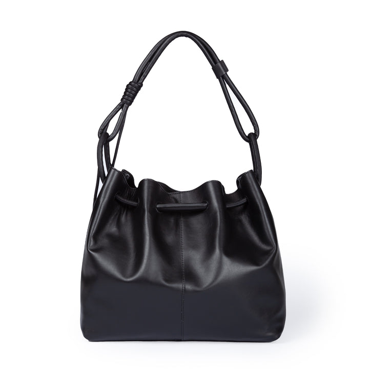 Roberta Gandolfi Gisella Large borsa con doppia portabilità mano o spalla in morbido vitello Sconto