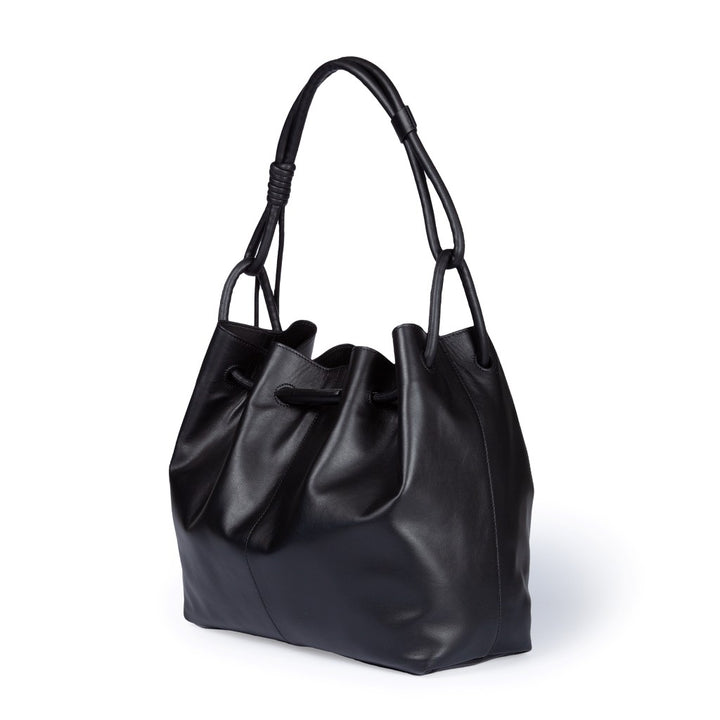 Roberta Gandolfi Gisella Large borsa con doppia portabilità mano o spalla in morbido vitello Sconto