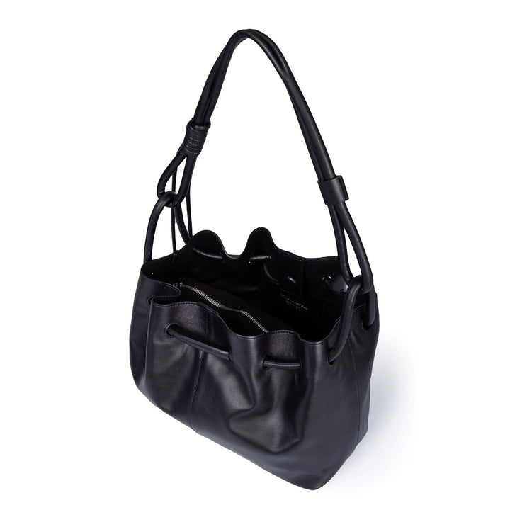 Roberta Gandolfi Gisella Large borsa con doppia portabilità mano o spalla in morbido vitello Sconto