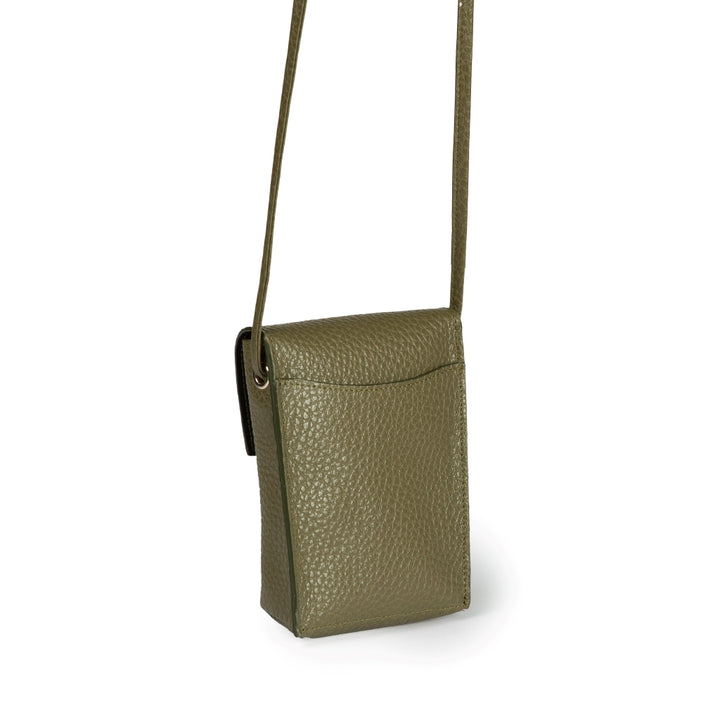 Roberta Gandolfi Elodie minibag and phoneholder in pelle con pratica tasca esterna e tracolla regolabile Spedizione Gratuita