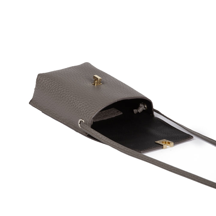 Roberta Gandolfi Elodie minibag and phoneholder in pelle con pratica tasca esterna e tracolla regolabile Soddisfazione Garantita