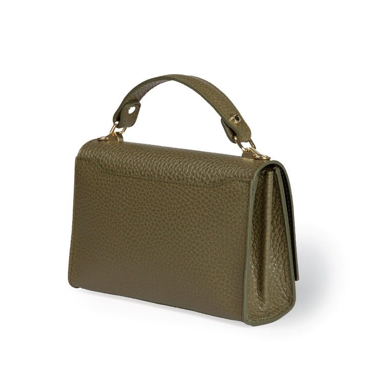 Roberta Gandolfi Elodie compact crossbody borsa in pelle con tramezza interna e tasca esterna con tracolla staccabile e regolabile Negozi Online