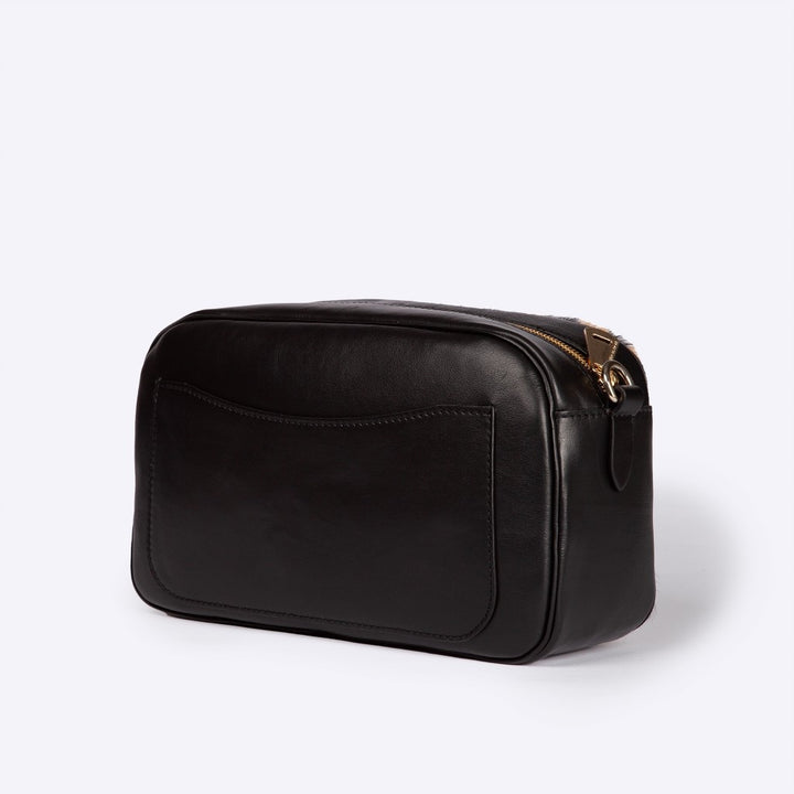 Roberta Gandolfi Dafne pony camera in pelle stampa animalier con tracolla staccabile Outlet