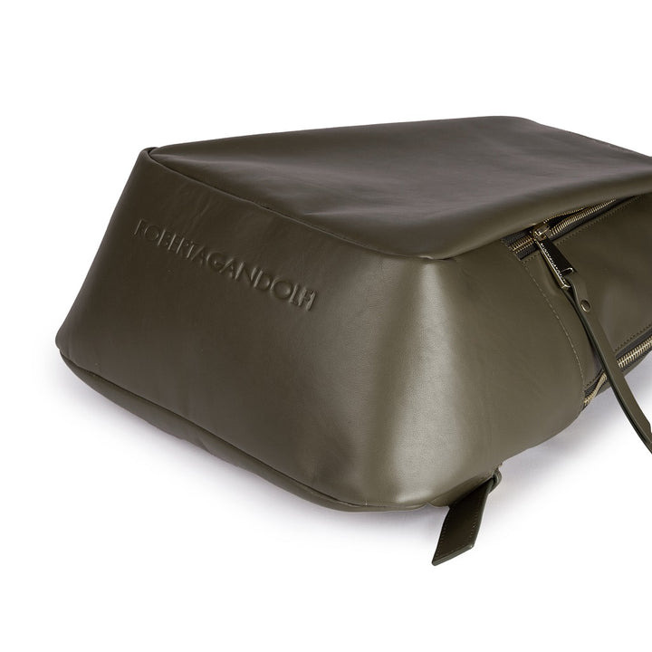 Roberta Gandolfi Micol Backpack in vitello liscio multitasche Nuova