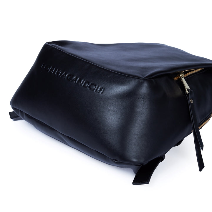 Roberta Gandolfi Micol Backpack in vitello liscio multitasche Moda