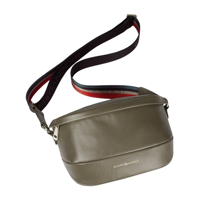 Roberta Gandolfi Micol Belt Bag in pelle con tracolla regolabile e catena amovibile Promozione