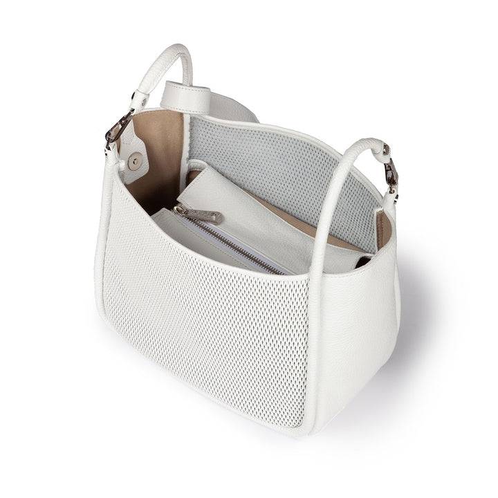 Roberta Gandolfi Yuma medium 3 in 1 borsa a mano in pelle trasformabile con tracolla staccabile 2025