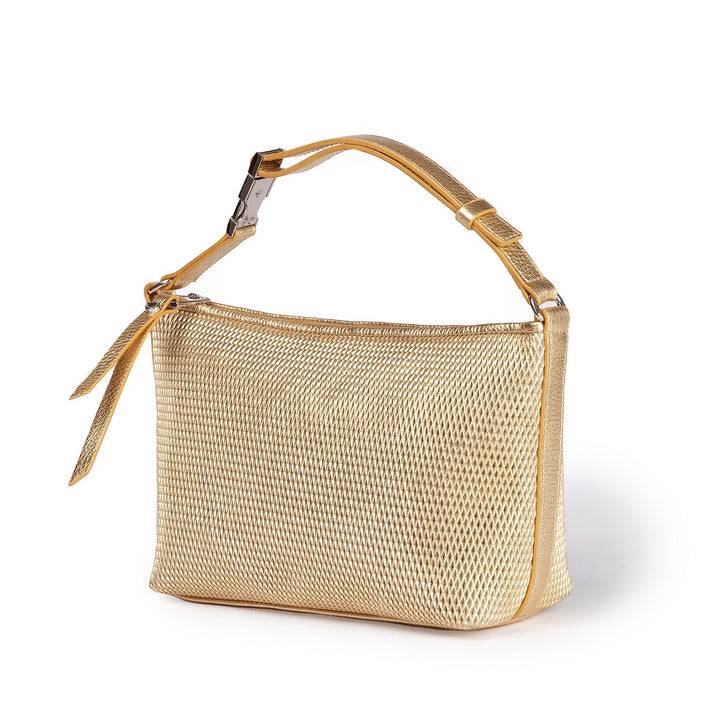 Roberta Gandolfi Yuma baguette in pelle con spallaccio regolabile Hotsell