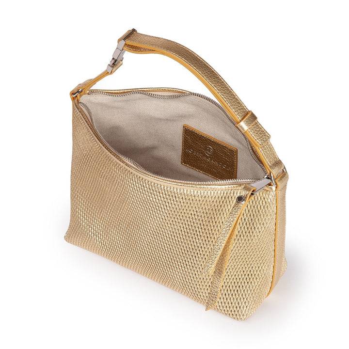 Roberta Gandolfi Yuma baguette in pelle con spallaccio regolabile Hotsell