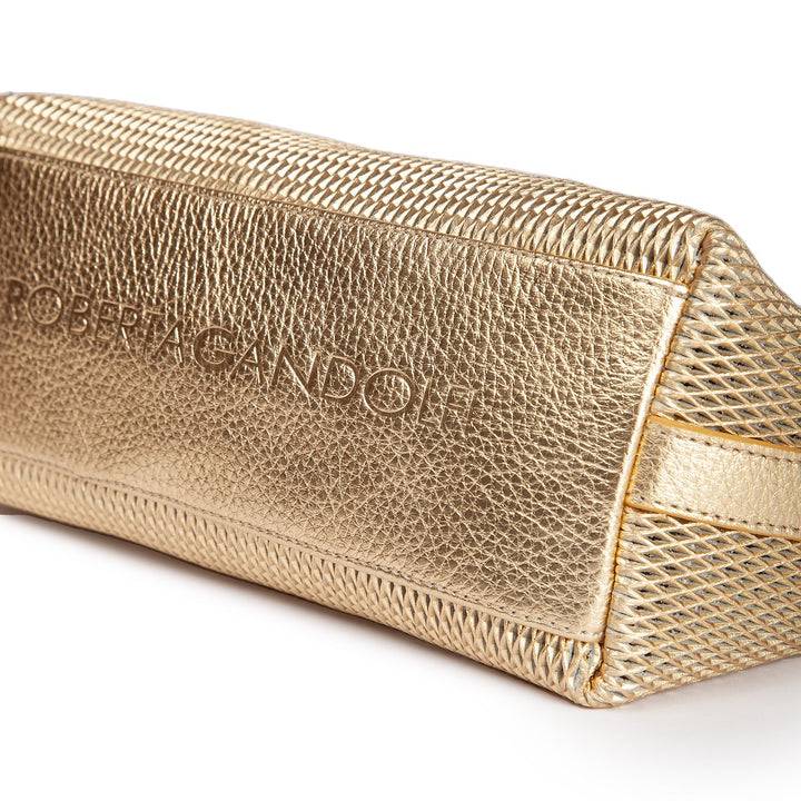 Roberta Gandolfi Yuma baguette in pelle con spallaccio regolabile Hotsell