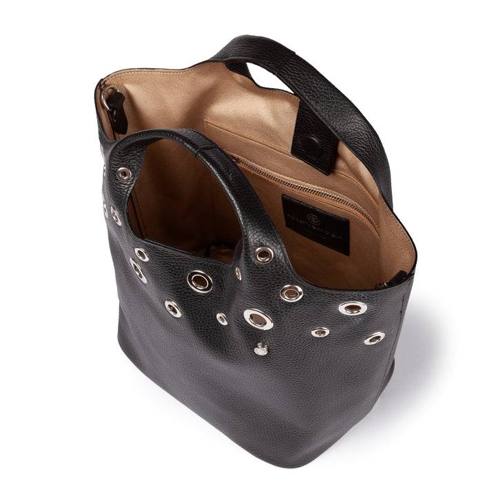 Roberta Gandolfi Belinda medium borsa a mano in pelle con tracolla staccabile Vendita Economica