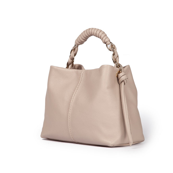 Roberta Gandolfi Amina small borsa a mano in pelle con manico tubolare fasciato e tracolla staccabile I Più Venduti