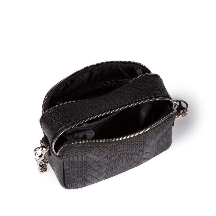 Roberta Gandolfi Camera Treccia borsa a spalla e crossbody in pelle stampata con tracolla catena Italy