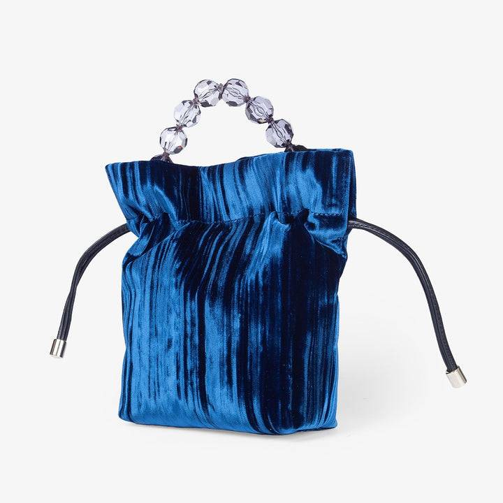 Roberta Gandolfi Sirenetta Tulip Velluto Plissè e manico gioiello Super Saving Price