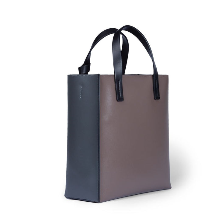 Roberta Gandolfi Arianna Tote borsa in pelle bicolor con tracolla staccabile Promozione Limitata
