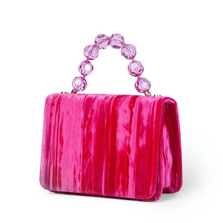 Roberta Gandolfi Sirenetta Mini Velluto Plissè e manico gioiello Offerte stagionali