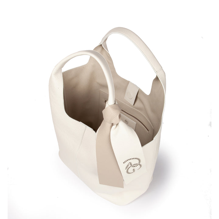 Roberta Gandolfi Maia Tote borsa hobo in pelle martellata Negozi Online