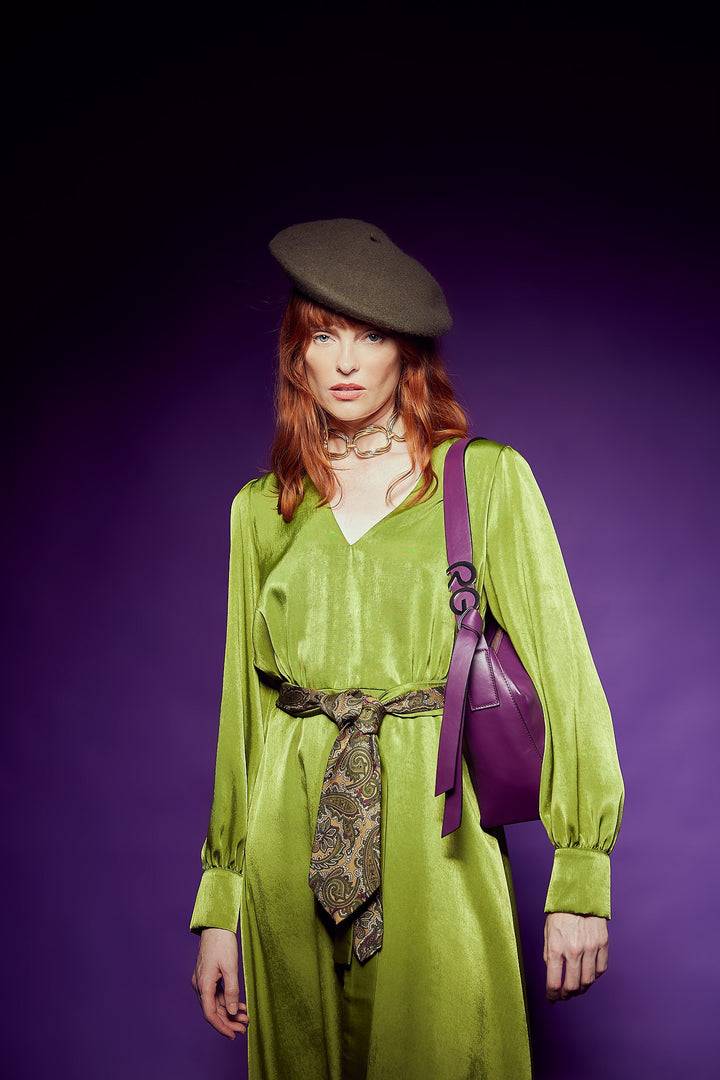 Roberta Gandolfi Dafne hobo in morbida pelle di vitello Rilascio limitato