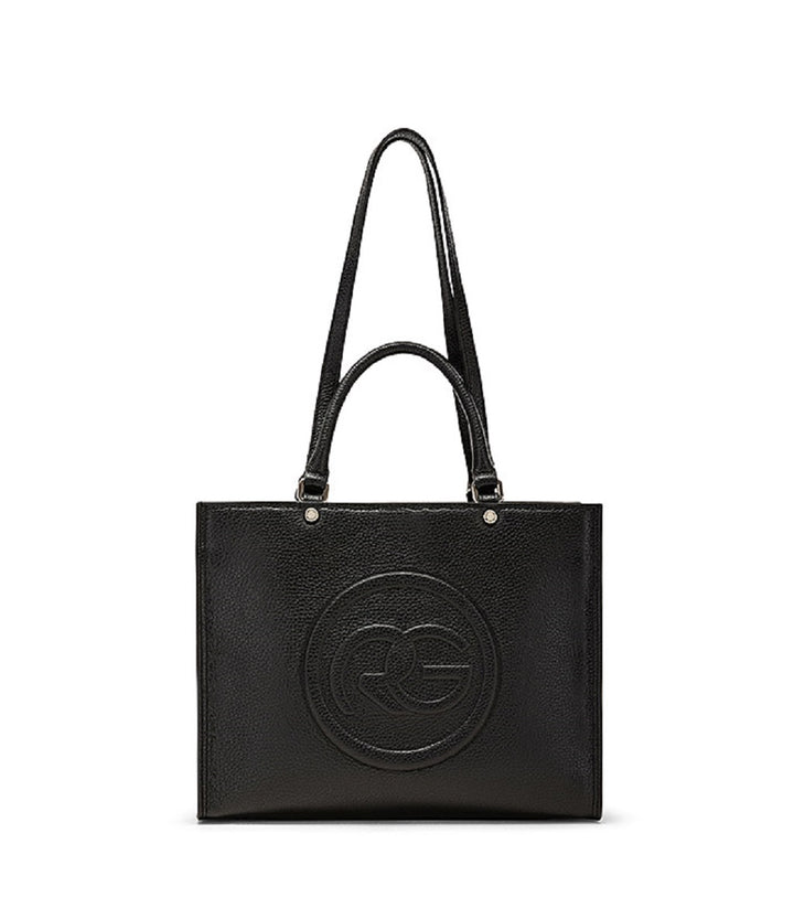 Roberta Gandolfi Roberta Pelle medium Borsa a mano in pelle con doppi spallacci per essere portata a spalla e tramezza