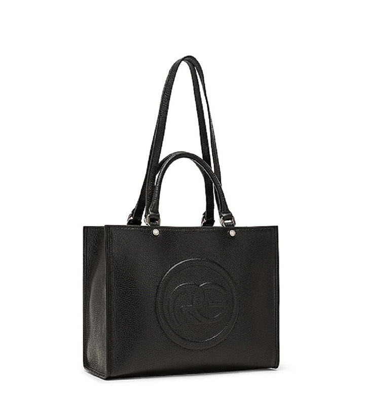 Roberta Gandolfi Roberta Pelle medium Borsa a mano in pelle con doppi spallacci per essere portata a spalla e tramezza Sottocosto